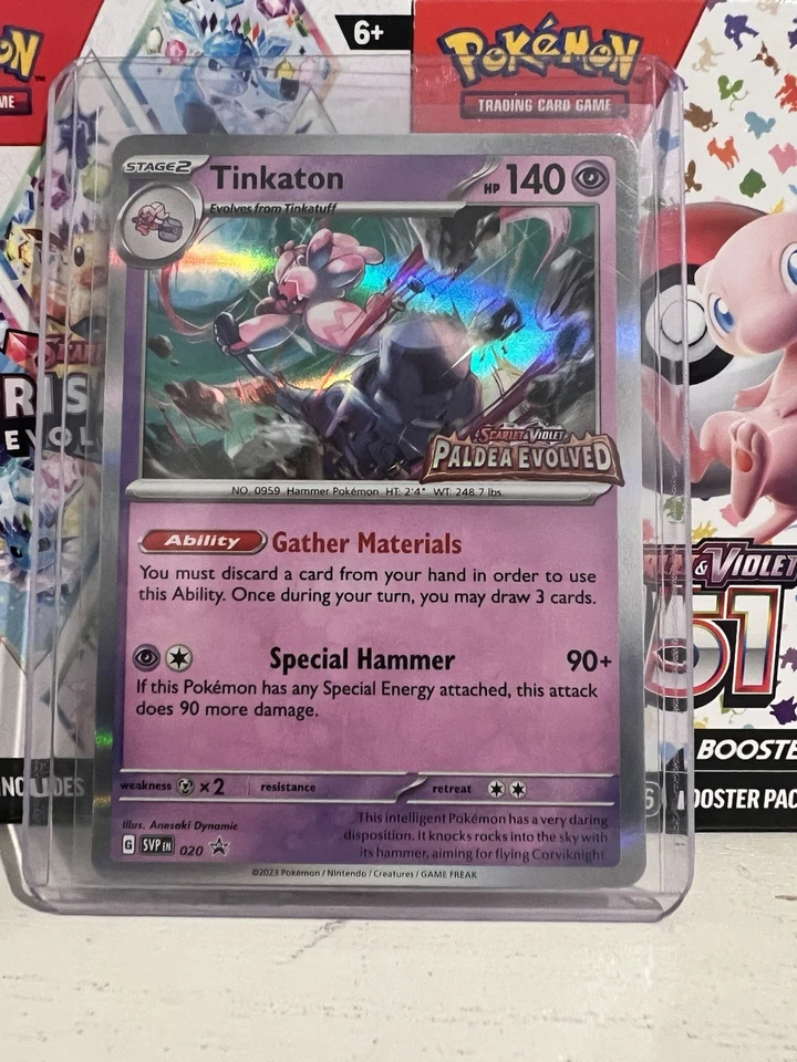 Tinkaton - 020 (Prerelease) 020 Sv: Scarlet & Violet Promo Cards Holo - Image 1 of 2