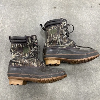 PRO LINE Waterproof Camo Steel Shank Thermolite 10" Hiking Hunting Boots 7 & 8 - Image 1 of 4