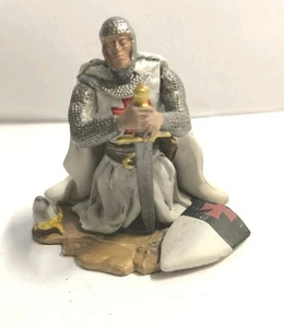 Soldatino Serie Templari - Knight Templar Praying Scala 1/32 Hobby & Work - Foto 1 di 5