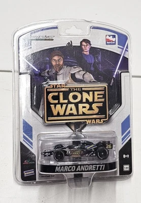 Greenlight IndyCar Star Wars Clone Wars Marco Andretti, 1:64 Blockbuster Nuevo Foto 1 de 2