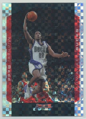 Michael Redd 2004-05 Bowman Draft Picks Prospects Chrome X-Fractor/150 #22 Foto 1 de 2
