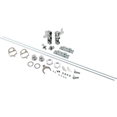 Botones de pestillo de puerta estilo Lincoln 46-48 con pestillos, placas, pernos Foto 1 de 4