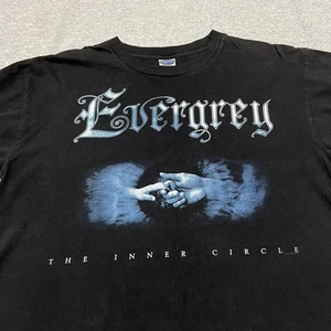 Camisa Vintage Evergrey Metal Band The Inner Circle XL Negra 2004 Tour - Imagen 1 de 6