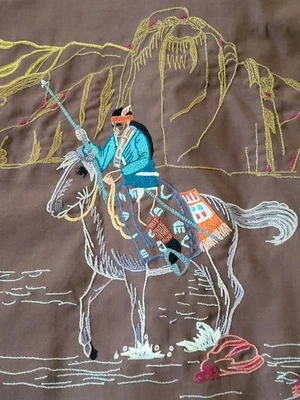 Camisa De Colección Rocking K Ranchwear de Kennington Perla Broches Marrón Occidental Talla L Foto 1 de 4