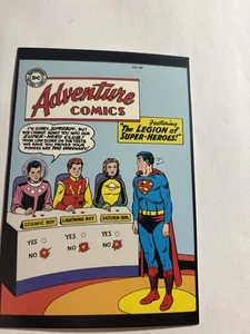 April 1958 Superman die Legion der Superhelden Band 247 Replik Postkarte - Bild 1 von 7
