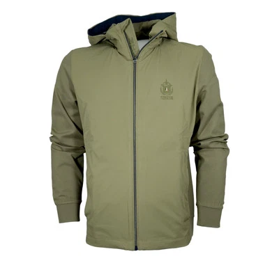 AERONAUTICA MILITARE Giacca Uomo Ibrida Con Cappuccio Removibile AF499 Verde - Изображение 1 из 4