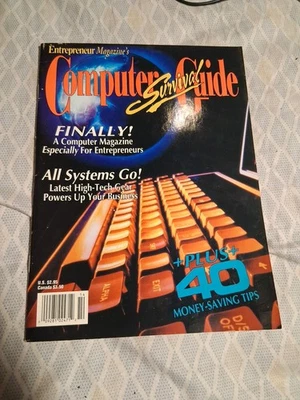 Computer Survival Guide- By Entrepreneur Magazine - Rare Vintage 1992 - Image 1 of 3