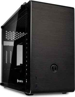 Raijintek Ophion Evo, Mini-ITX Gehäuse, tempered Glass, schwarz - Bild 1 von 4