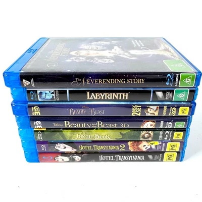 Lot of 7 Blu-Ray Fantasy Thriller Movies - The Neverending Story, Labyrinth - image 1 of 4