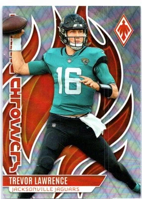 2023 Panini Phoenix #FLA-22 Trevor Lawrence Flame Throwers - Image 1 of 2