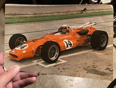 Vintage 6 x 9 Indy 500 Giant Postcard A. J. Foyt - Image 1 of 4