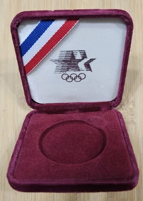 1996 S Atlanta Olympics Commemorative Half Dollar Box ONLY !  NO COIN - Image 1 of 2