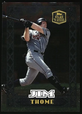 1998 Topps Stars 'n Steel - Jim Thome #44 - Image 1 of 2