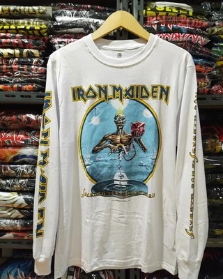 IRON MAIDEN - SEVENTHSON OF A SEVENTHSON Camiseta Manga Larga 3D Reimpresión Dos Lados Foto 1 de 4