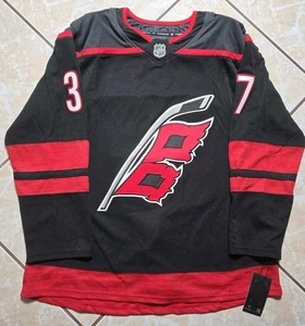 Neu mit Etikett Fanatics Andrei Svechnikov #37 schwarz Carolina Hurricanes Premium Trikot 52 L - Bild 1 von 15