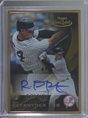 2016 Topps Gold Label Framed Auto Rob Refsnyder #GLFA-RR Rookie Auto RC - Image 1 of 2