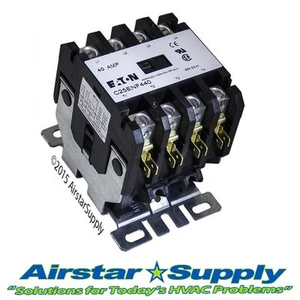 Cutler-Hammer Contactor 4 Pole 40A 110/120V C25ENF440A EATON replaces - Picture 1 of 1