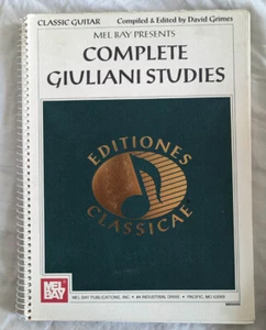 Complete Giuliani Studies Editiones Classicae Classic Guitar Music Book - Bild 1 von 2