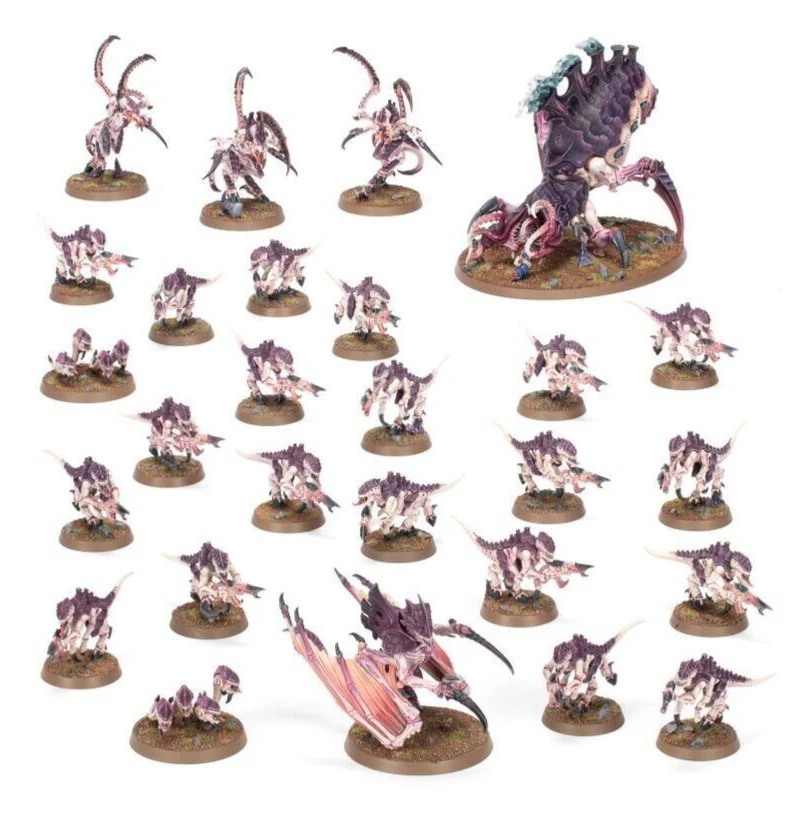 40k Starter Set Tyranid Half - NOS Leviathan Termagant Von Ryan Leapers Rippers - Image 1 of 1