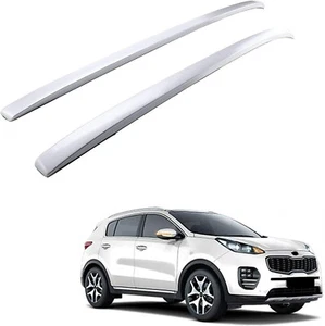 2Pcs Fits for 2016-2021 Kia Sportage Aluminum Roof Rail Racks Side Rail Bars - Bild 1 von 5