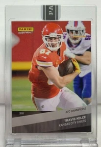 Travis Kelce 2020 Panini Instant AFC Champions Super Bowl LIV - BLACK #'d 1/1 - Picture 1 of 2