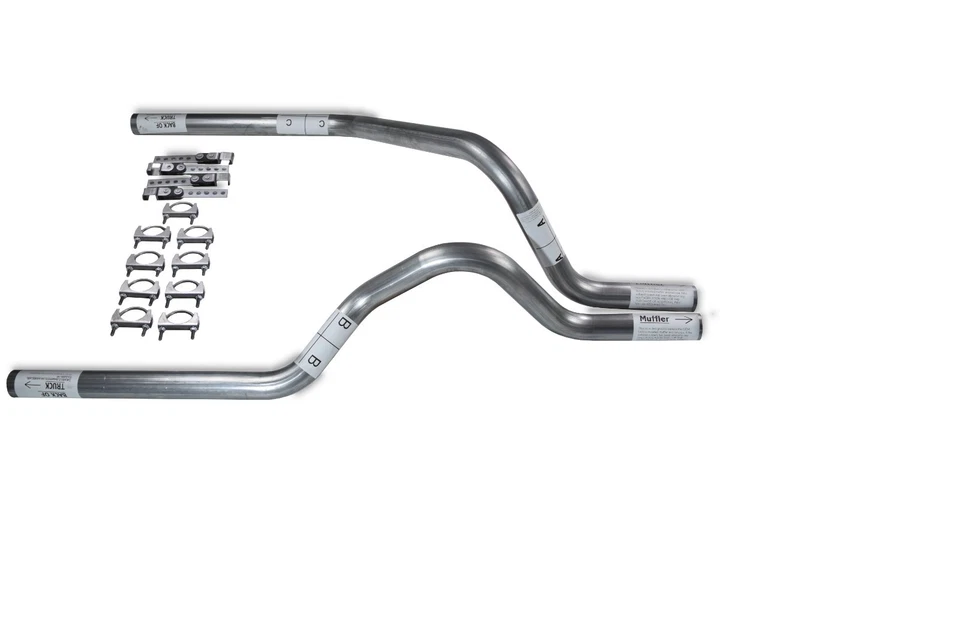 Dodge Dakota 87-96 2.5" Dual Truck Exhaust Kits No Muffler - Изображение 1 из 1