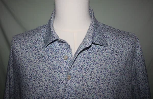 Peter Millar Men’s XL Summer Comfort Alcoholic Drinks Print Polo Golf Shirt - Picture 1 of 12