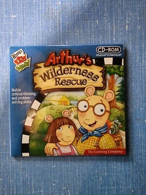 Arthur’s Wilderness Rescue PC CD-ROM Wendy’s Kids Meal 2008 Windows MAC SEALED! - Image 1 of 2