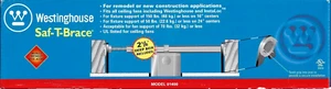 Westinghouse 01400 Saf-T-Brace for Ceiling Fans and Lighting Fixtures, New - Picture 1 of 7