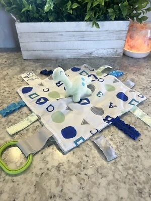 Baby Jack Taggie Dinosaur Minky Security Blanket/Lovey - Image 1 of 4