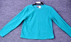 Arizona Jeans Co. Camicia in pile XL 18 donna verde poliestere attivo manica lunga - Foto 1 di 13