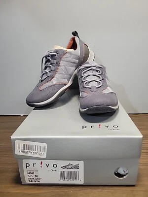 Zapatillas deportivas para mujer PRIVO BY CLARKS talla 5,5 medianas gris oscuro zapatos cómodos Foto 1 de 4