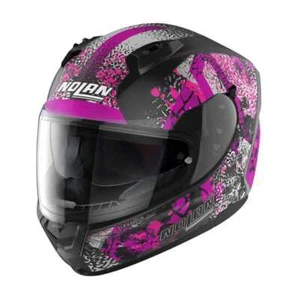 Nolan N60-6 Eufor Black / Pink women Motorcycle Helmet 029 ECE 22.06 approved - Picture 1 of 3