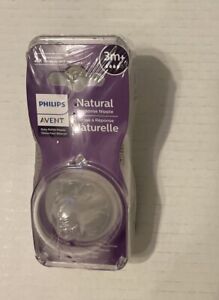 Philips Avent Natural Response Baby Bottle Nipple, 3m+ 4 Flow  Natural Nipple