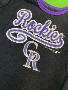 MLB Colorado Rockies Team Atletismo Infantil Body/Chaleco para niñas 12 meses - Imagen 1 de 3