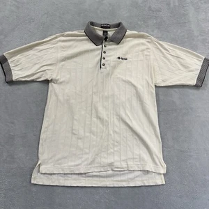 UltraClub Collection Vintage Polo Shirt Men's XL Button Up Short Sleeve Ribbed - Picture 1 of 6
