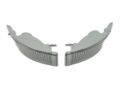 Set indicatori di direzione originali Audi 80 Coupe Cabrio bianco sinistro + destro - Immagine 1 di 4