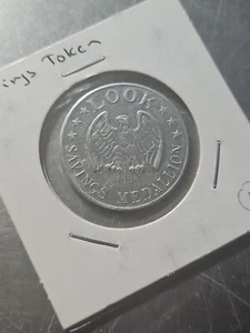 Look Savings Medaillon Münze Medaille (M.T.#0072) - Bild 1 von 2