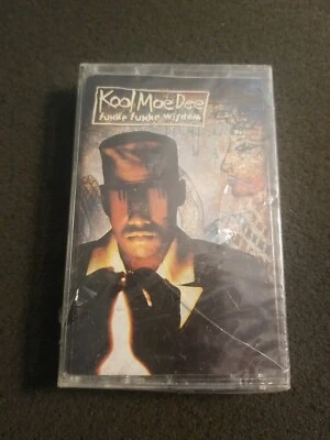 Kool Moe Dee Funke Funke Wisdom SEALED Bootleg Cassette Tape 1991 - Image 1 of 3