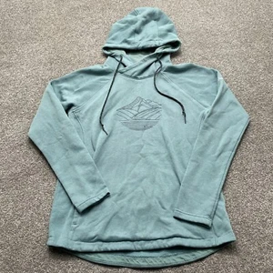 Columbia Hoodie Adult Medium Light Blue Barlow Basic Graphic Pullover Ladies - Picture 1 of 9