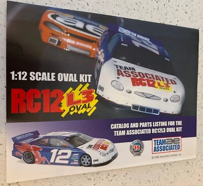 4016 Team Associated RC12L3 Oval Exploded View and Parts Listing - 1999 - Image 1 of 2