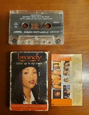 Brandy / Patti LaBelle Sittings Up In My Room Audio Cassette Tape VTG 1995 - Image 1 of 2