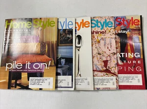 HOME STYLE Magazines 2001 mar,oct,nov. 2002 Feb,march - Picture 1 of 4