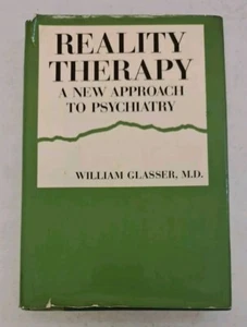 First Edition/First Printing Hardcover-Reality Therapy by William Glasser MD - Picture 1 of 15