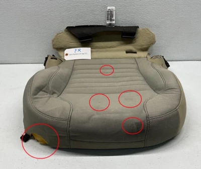 2013-2019 FORD TAURUS FRONT RIGHT PASSENGER SIDE LOWER CUSHION SEAT, OEM LOT008 — 第 1/4 张图片