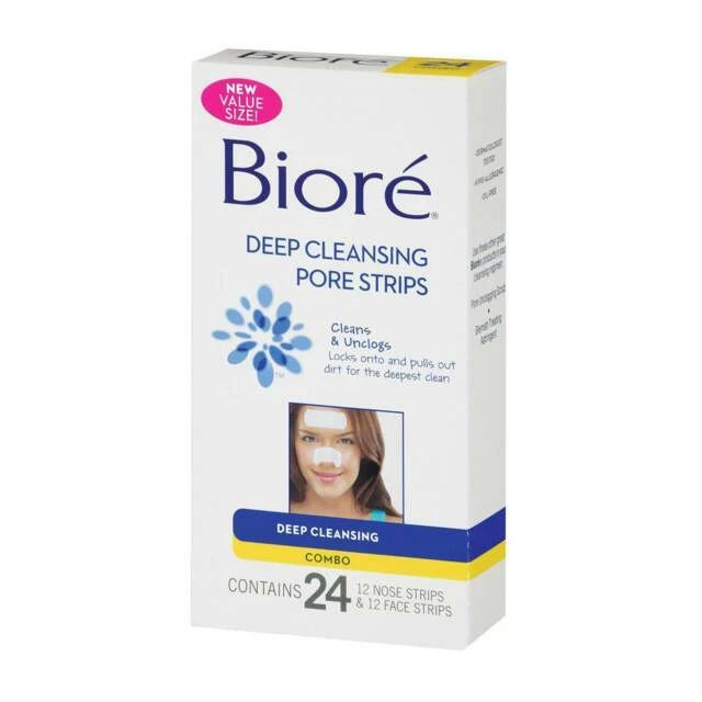 Biore Deep Cleansing Pore Strips 24 Pieces