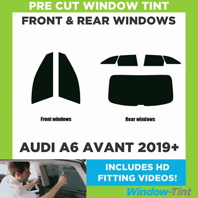 For Audi A6 Avant 2019+ Full Pre Cut Window Tint Kit Front & Rear Tinting Film - Image 1 of 4