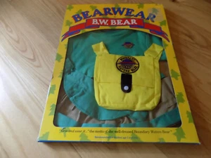 Build a Bear BABW  Boundary Waters Camping Hiking Backpack shirt shorts visor - Picture 1 of 7