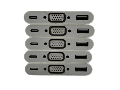 Lote de 5 Adaptador Multipuerto Original Apple USB-C a VGA MJ1L2AM/A Modelo A1620 Foto 1 de 3