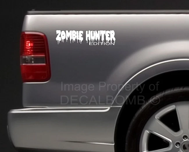 Zombie Hunter Edition decals stickers - Set of 2 - atv rzr mud turbo pro diesel Foto 1 de 3